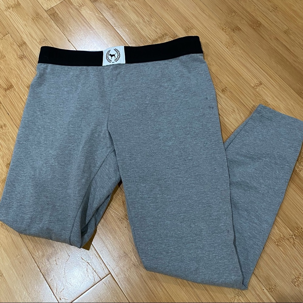 Victoria’s Secret PINK yoga  grey leggings